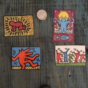 K haring refrigerator magnets